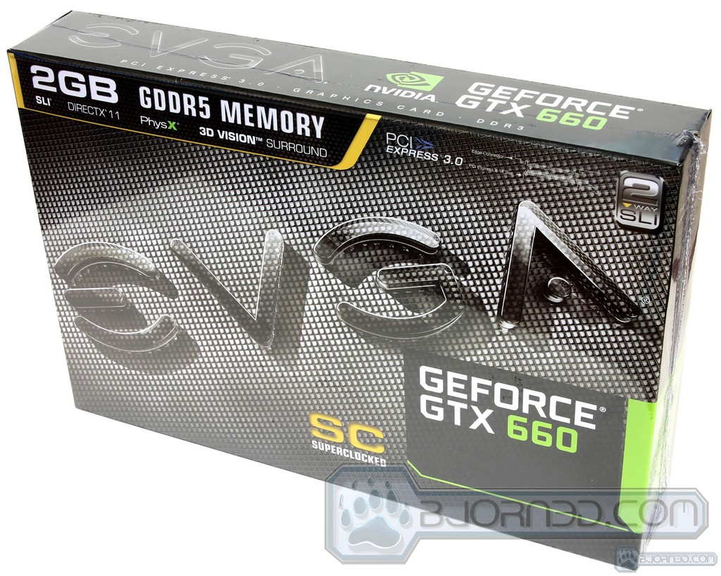 EVGA GeForce GTX 660 SC (SuperClocked 