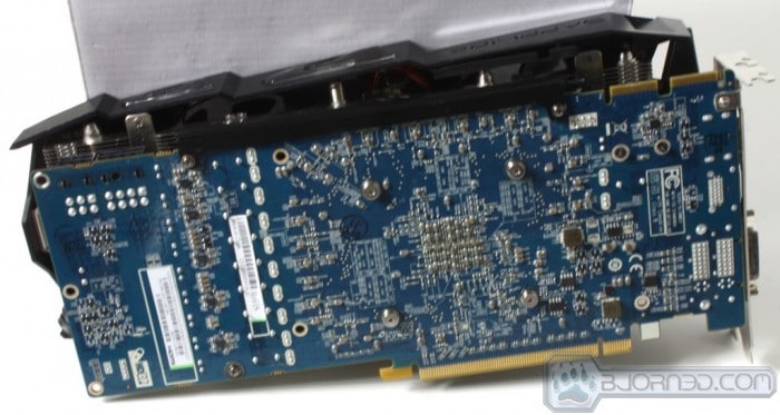 HD 7950 Vapor-X Back PCB