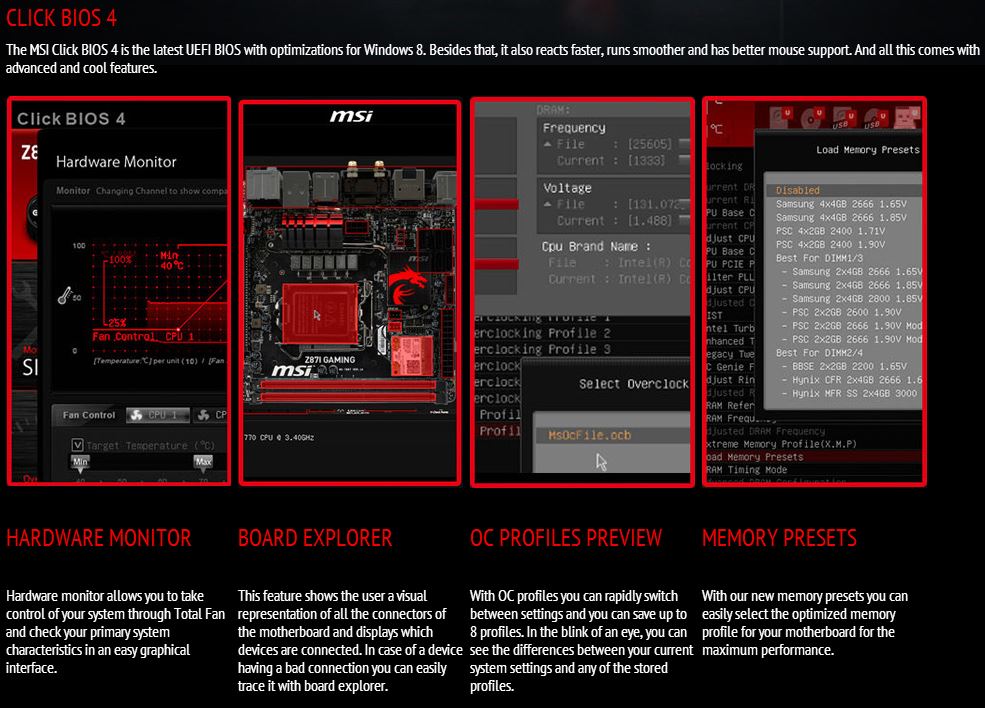 Msi bios. MSI click BIOS 4. MSI click BIOS 3. Биос MSI click BIOS 5. MSI click BIOS 2.