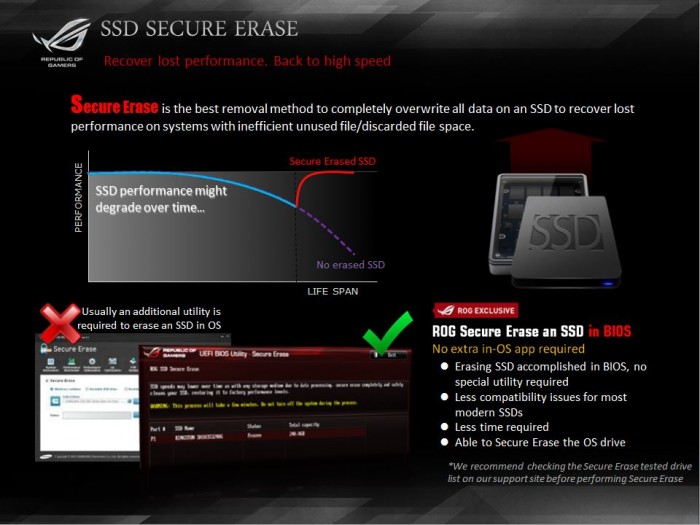 SSD Secure Erase