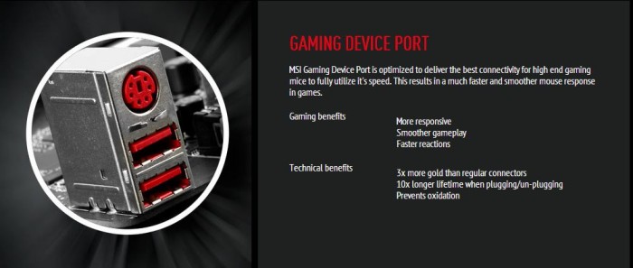 Gaming Device Ports