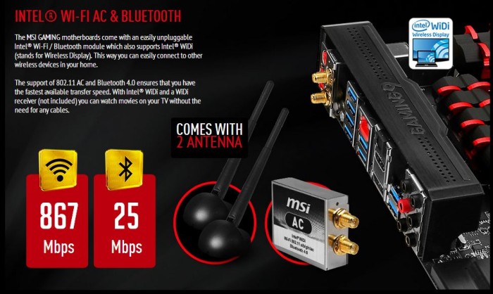 WiFi Bluetooth