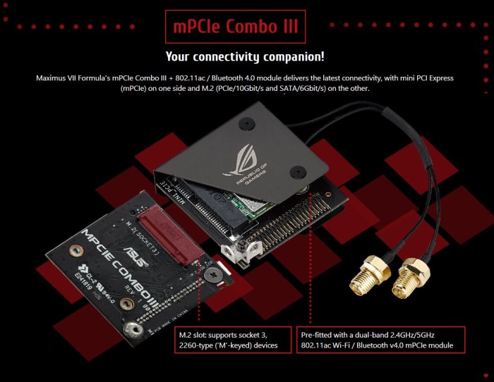 mPCIe Combo card