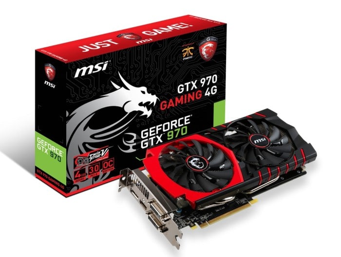 MSI GTX 970 Gaming 4GC 13