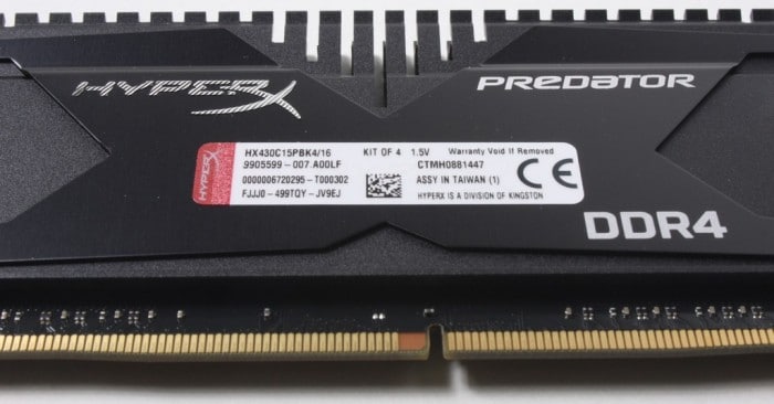 Kingstone HyperX Predator DDR4 3000MHz 2