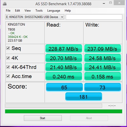 SSD 240GO KINGSTON HYPER X