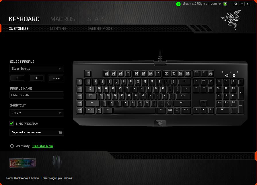 razer naga chroma profiles