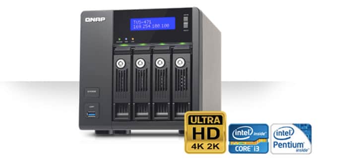 QNAP TVS-471-4G (TVS-x71): High Performance NAS with Intel