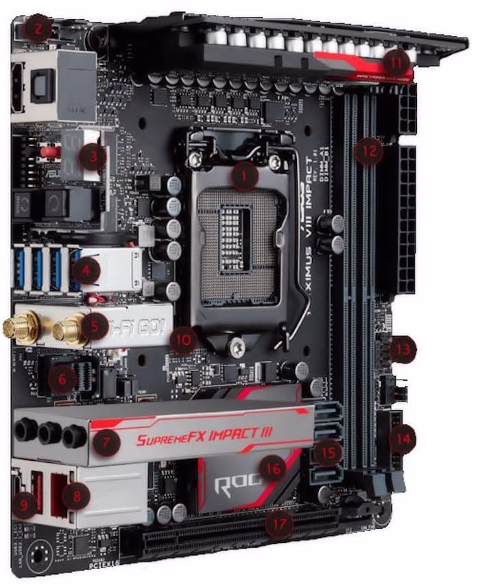 ASUS ROG MAXIMUS VIII IMPACT   Page 2 of 6   Bjorn3D.com