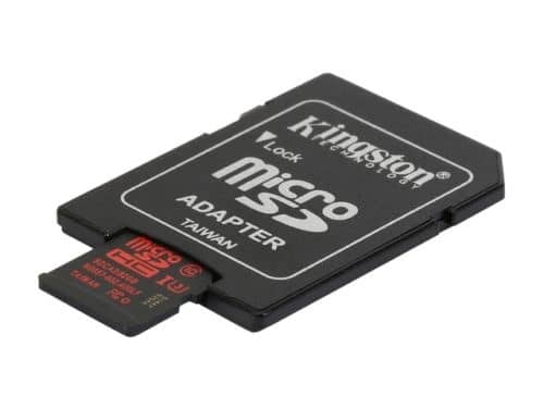 Kingston Technology Carte Micro SD SDHC 32 GO Classe 10 UHS 1 + Adaptateur  pour GoPro Hero 3 Silver Edition : : Informatique