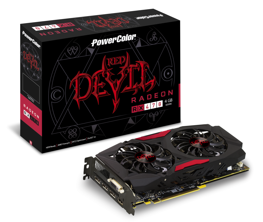 Powercolor rx 470 4gb red dragon обзор