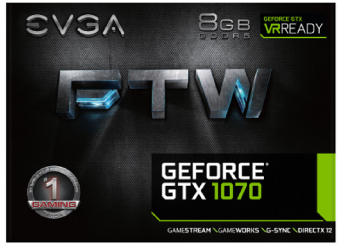 EVGA GeForce GTX 1070 FTW GAMING ACX 3.0