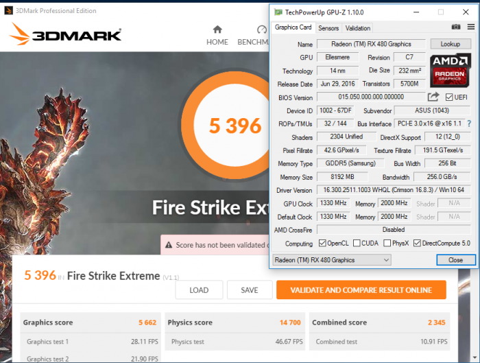 Firestrike extreme Gaming Mode