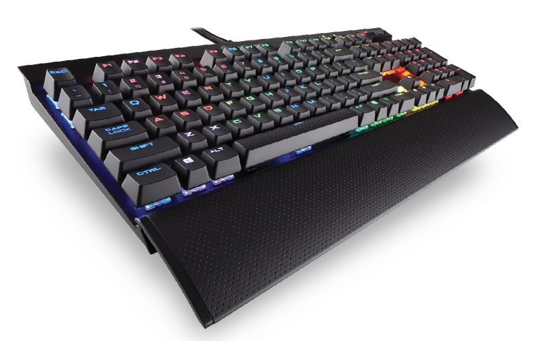 Tag fat dedikation Metafor Corsair Gaming K70 LUX RGB Mechanical Keyboard Cherry MX RGB - Bjorn3D.com