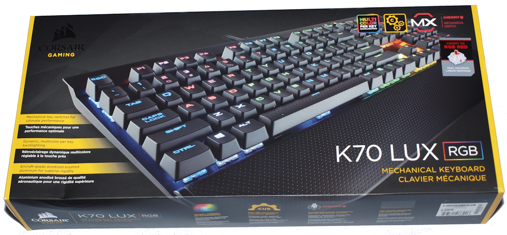 overdraw aldrig skrubbe Corsair Gaming K70 LUX RGB Mechanical Keyboard Cherry MX RGB - Page 2 of 5  - Bjorn3D.com