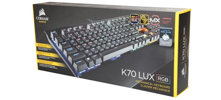 Adaptado Alfabeto esta ahí Corsair Gaming K70 LUX RGB Mechanical Keyboard Cherry MX RGB - Bjorn3D.com