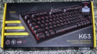 Anslået Email vedtage Corsair Gaming K63 Compact Mechanical Keyboard Review - Bjorn3D.com