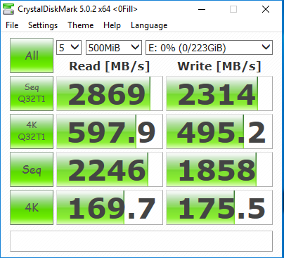 Corsair hot sale mp500 240gb