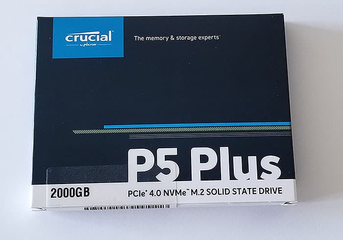Crucial P5 Plus 500GB 1TB 2TB PCIe Gen4x4 3D NAND NVMe M.2 Gaming SSD, up  to 6600MB/s, Internal Solid State Drive